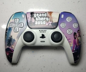 Sony PlayStation 5 DualSense Wireless Controller PS5 - Custom GTA VI - VGC - Picture 1 of 5