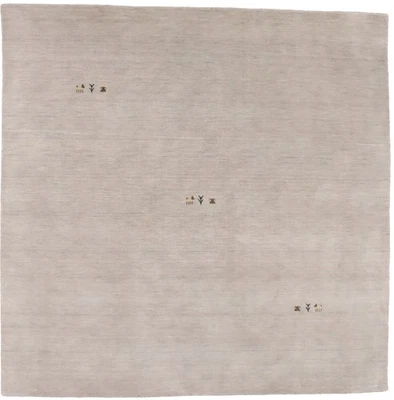 6X6 Handmade Square Gabbeh Rug Contemporary Tribal Modern Carpet Home Decor - Image 1 of 4