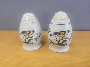 Set Of Spode Queen's Bird Y4973 Salt And Pepper Shakers Vtg - Picture 1 of 10