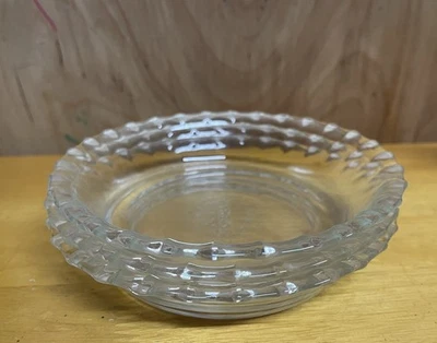 Pyrex Vintage 6” Pie Plates Tarte Plates.  Three Pieces - Image 1 of 4