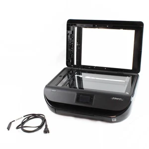 HP OfficeJet 4655 All-in-One Printer Copy Fax Scan Tested Works - Picture 1 of 5