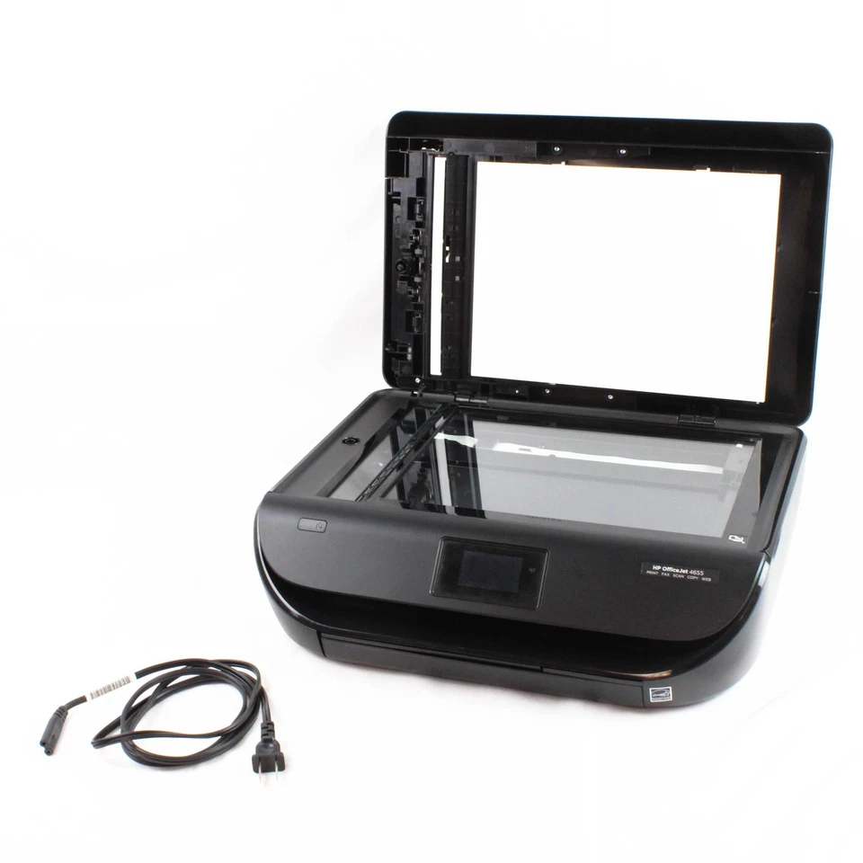 HP OfficeJet 4655 All-in-One Printer Copy Fax Scan Tested Works - Image 1 of 4