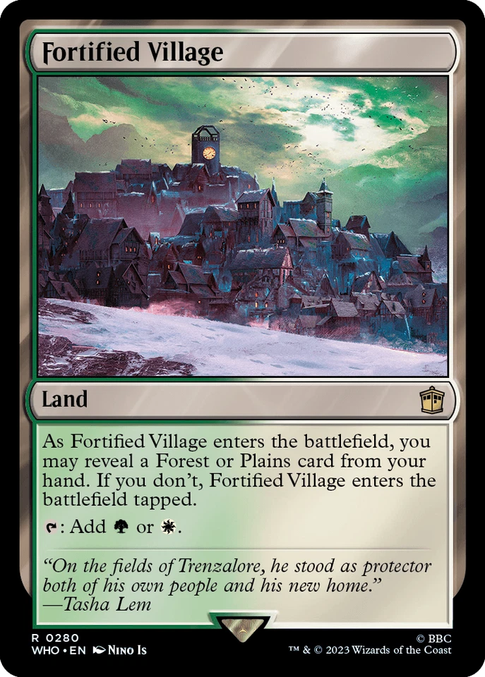 MTG Fortified Village English WHO - Image 1 of 1