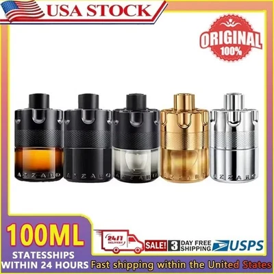 Azzaro Wanted Series 100 ml Eau De Parfum Spray Francés Original Perfumes de Lujo C Foto 1 de 3