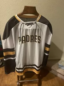San Diego Padres Jake Cronenworth Hockey Jersey XL MLB Theme Game 6/2024 NEW - Picture 1 of 9
