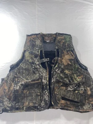 Game Winner Hunting Bundle Vest SZ Large Camo Wood Cotton Nylon Outdoor - Image 1 of 3