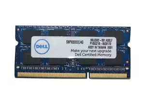 Dell 4GB (1 x 4GB) PC3-10600S 1333Mhz Laptop RAM Memory Module - Picture 1 of 2