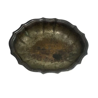 Vintage SS Cradle of Liberty Collectors Tray Chippendale International Silver Co - Image 1 of 4