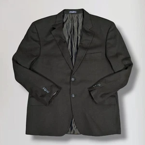Saks Loro Piana Camelhair Blazer Size 46R Green Sport Coat Suit Jacket - Picture 1 of 21