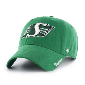 47 Brand Saskatchewan Roughriders Clean Up Hat | CFL Dad Cap Womens Ladies - Picture 1 of 2