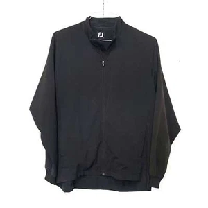 FootJoy Golf Windbreaker Herren Gr. L schwarz Full Zip Jacke gebraucht - Bild 1 von 2