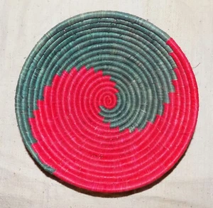 Afrikanischer Ruanda Spulenkorb dbrm32 - Bild 1 von 6