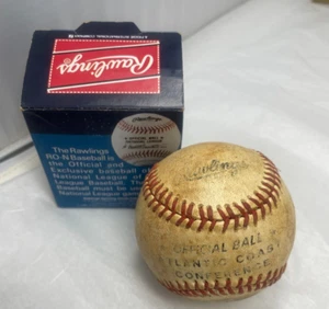 Balón Oficial de Béisbol Rawlings de Colección Conferencia de la Costa Atlántica ACC - Imagen 1 de 6