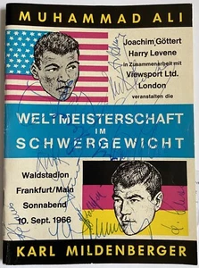 21) Muhammad Ali Clay WM Joe Louis 20x signiert Mildenberger Blin Boxen signed - Bild 1 von 13
