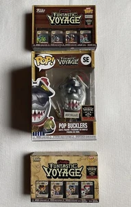 Funko POP! Bucklers Shark Metallic LE 900 & Bitty Pop Maskottchen Metallic 3400!! - Bild 1 von 10