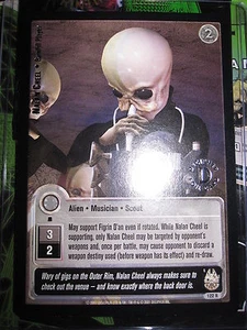 STAR WARS CCG JEDI KNIGHTS CARD MINT/N-MINT RARE 1ST DAY NALAN CHEEL 122 R - Bild 1 von 2