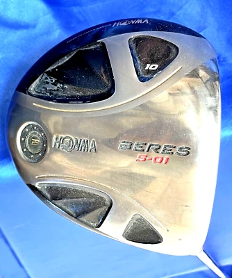 3star BERES S-01 HONMA DRIVER 10DEG S-FLEX GOLF CLUB NWO - Image 1 of 4