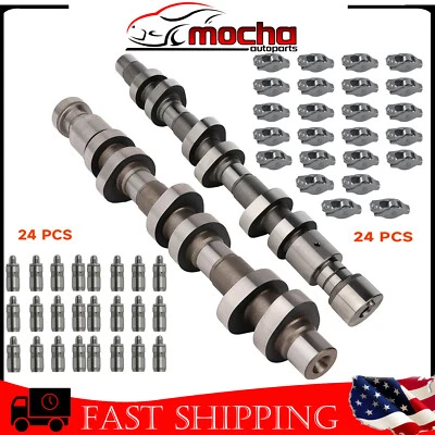 Kit de brazos basculantes elevadores de árbol de levas y 24 piezas para Dodge Jeep 05-12 SOHC de 3,7 L Foto 1 de 4