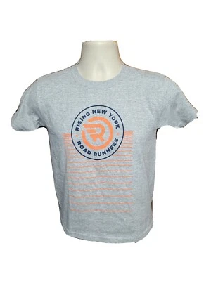Camiseta Rising New York Road Runners Juvenil Pequeña Gris Foto 1 de 4