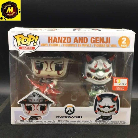 Pop! Hanzo and Genji 2-pack - #89470 - Funko Cover