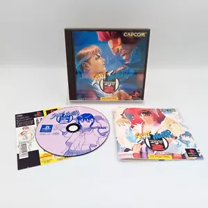 Street Fighter Zero 2 PS1 PlayStation 1 Japanese With Spine CIB Complete - Picture 1 of 8