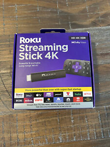 New ListingRoku Streaming Stick 4K 3820 HDR Media Streamer