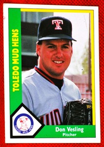 1990 CMC #1 Don Vesling (Toledo Mud Hens) .......S00310