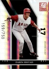 2004 Donruss Elite Turn of the Century Darin Erstad 159/750 Anaheim Angels #2
