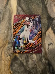 2019 Select Julio Jones Field Level Tiger Stripe SSP Prizm Atlanta Falcons RARE - Picture 1 of 2