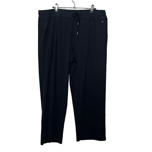 Hanro Harrison Lounge Pants Black Jersey Pull On Drawstring Men’s Size XXL