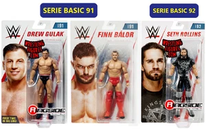 ACTION FIGURES SERIE BASIC 91 MATTEL, WWE WRESTLING (Scegli il tuo preferito) - Imagen 1 de 4