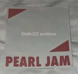 PEARL JAM - ADESIVO TRASFERIMENTO logo Gigaton Tour 2022 Recycle - Vedder Los Angeles - Foto 1 di 1