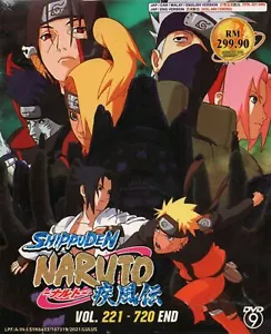 DVD Anime Naruto Shippuden komplette TV-Serie Vol.221-720 Ende englisch synchronisiert - Bild 1 von 2