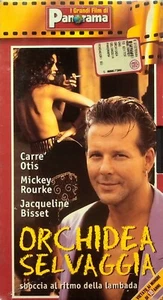 VHS Orchidea selvaggia 1989 Mickey Rourke Carré Otis Jacqueline Bisset Panorama - Imagen 1 de 1
