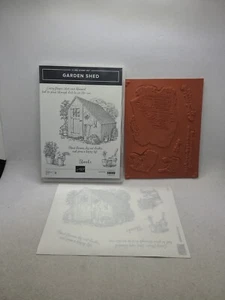 Stampin Up GARDEN SHED #149247 Rubber Stamp Sets Brand New FREE SHIPPING - Picture 1 of 24