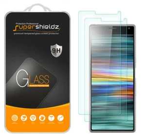 [2er-Pack] Supershieldz Hartglas Displayschutzfolie für Sony Xperia 10 - Bild 1 von 5