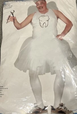 Storybook Funny Tooth Fairy Outfit Adult Costume - Image 1 of 2
