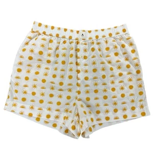Anthropologie x Agathe Marty Womens Boxer Shorts Lounge Wear Size Medium AOP - Picture 1 of 7