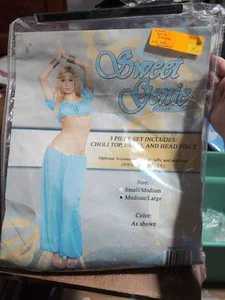 XX 4131 Sweet Genie Costume M/L Lt Blue Read Description - Picture 1 of 1