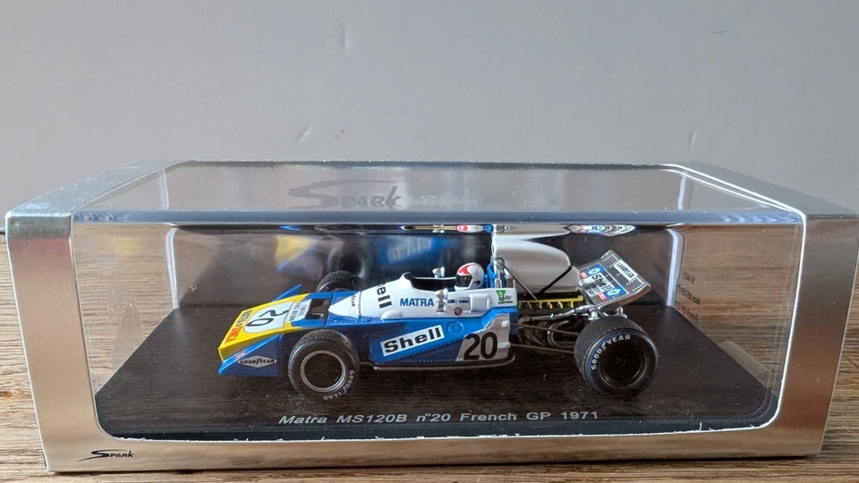 SPARK 1/43 MATRA MS120B #20 FRENCH GP 1971 AMON S1603 - Photo 1/4