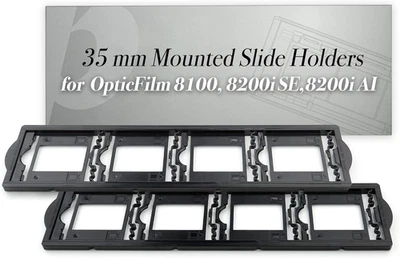 Plustek 2-Pack 35mm Mounted Slide Holders for Opticfilm 72-83 Series - Image 1 of 4