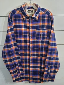Camicia di flanella Cakeworthy Star Wars Ahsoka Tano adulto taglia 2XL NUOVA - Foto 1 di 10