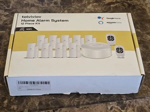 Tolviviov Home Alarm System 12-Piece Kit **New In Box ** No Monthly Fee - Picture 1 of 4