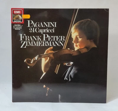 Paganini - 24 Capricci (Frank Peter Zimmermann) - Music Vinyl Record - Image 1 of 4