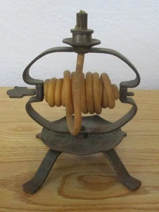 Vintage Wrought Iron Wax Jack for Letter Sealing - Picture 1 of 5