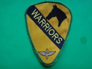 US Army 1st Cavalry Division WARRIORS Patch From Vietnam War Era - Picture 1 of 3