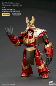 JoyToy Thousand Sons Sekhmet Terminator Cabal Lightning Claws Mint Boxed Figure - Picture 1 of 5