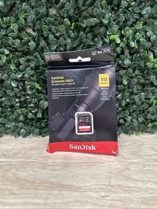 Tarjeta SanDisk Extreme PRO 512 GB SDXC UHS II V60 para grabación de video 6K 4K - Imagen 1 de 6