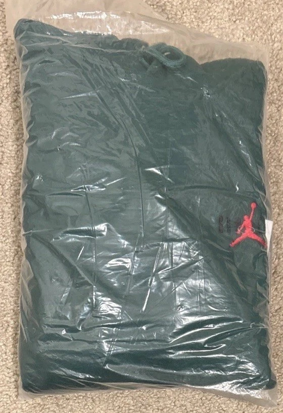 Size M - Supreme x Jordan Hoodie Sweatshirt (Green)(FW24)