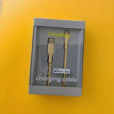 Heyday 3ft Charging Cable For Iphone And Ipad Yellow - Image 1 of 4